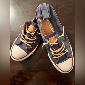 Convers Women's Navy Blue Slip-On Sneakers Size US 7.5